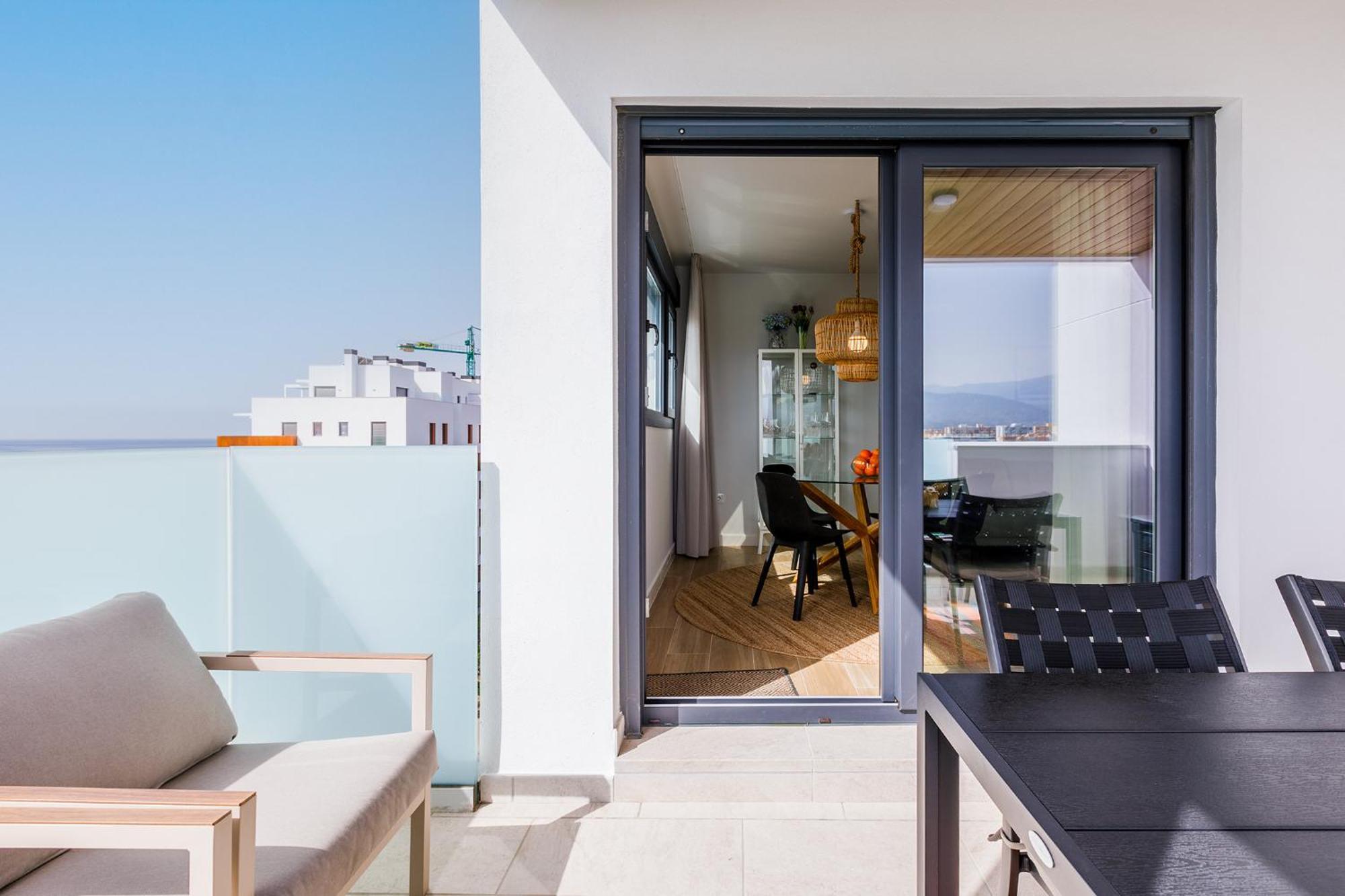 A&N Atico Vista Al Mar Torre Del Mar Exterior foto